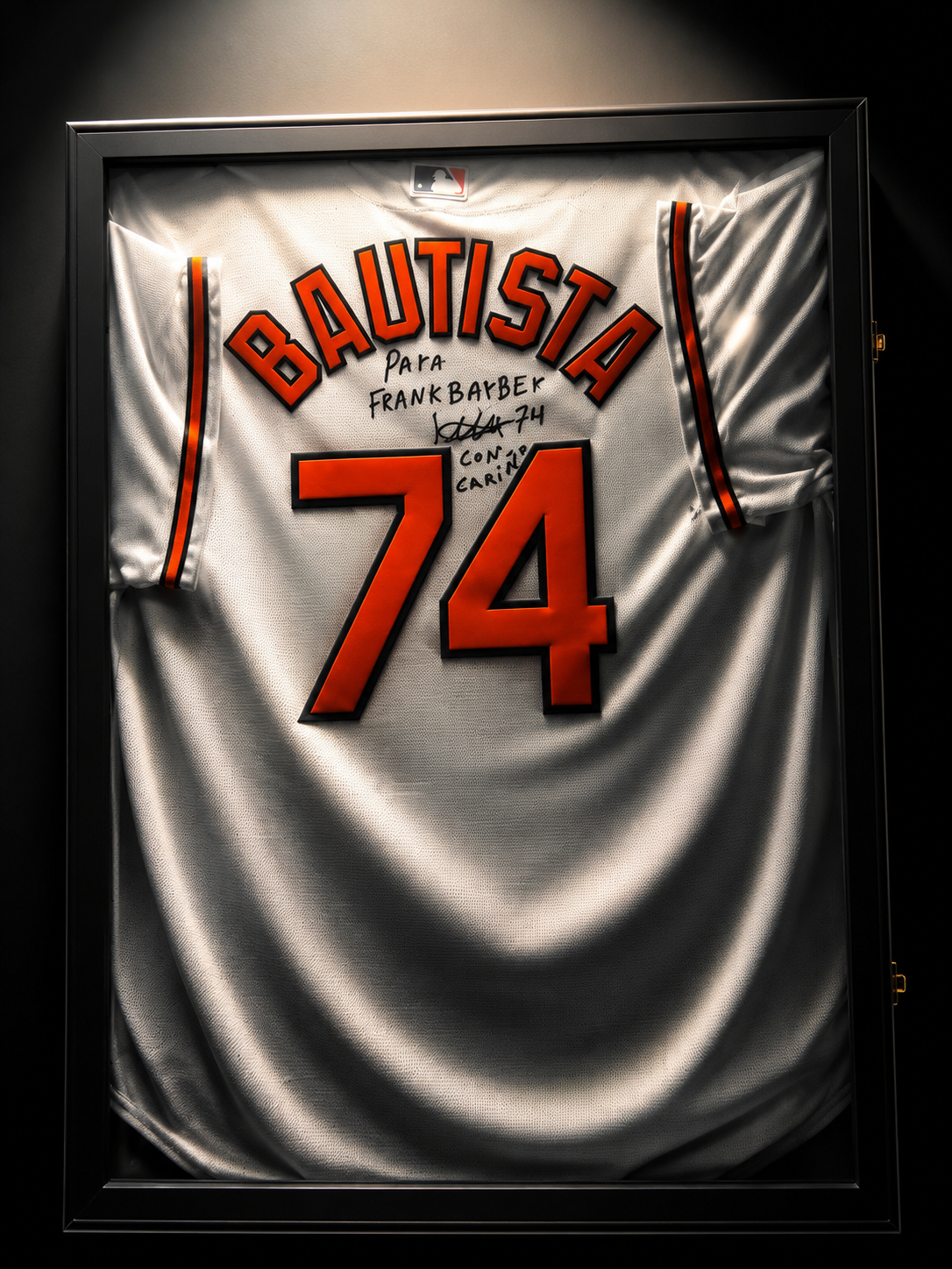 Félix Bautista signed game-worn jersey