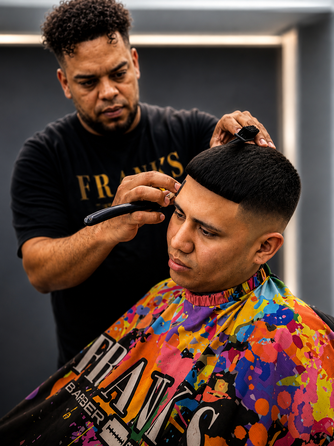 Frank — master barber at Frank's Barber Studio